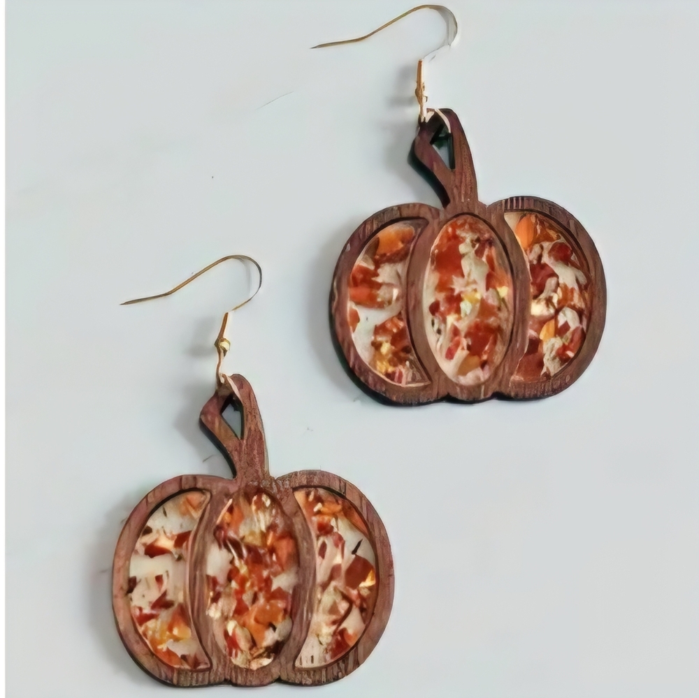 Pumpkin Earrings